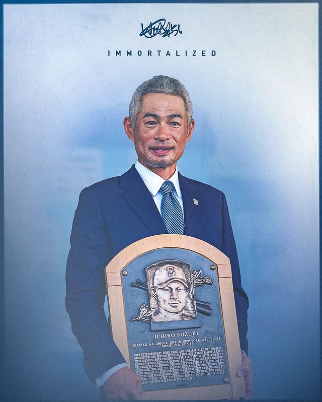 【MLB殿堂入り】イチロー選手のマリナーズ時代の写真付き額縁 MLB殿堂入り】イチロー選手のマリナーズ時代の写真付き額縁 （祝